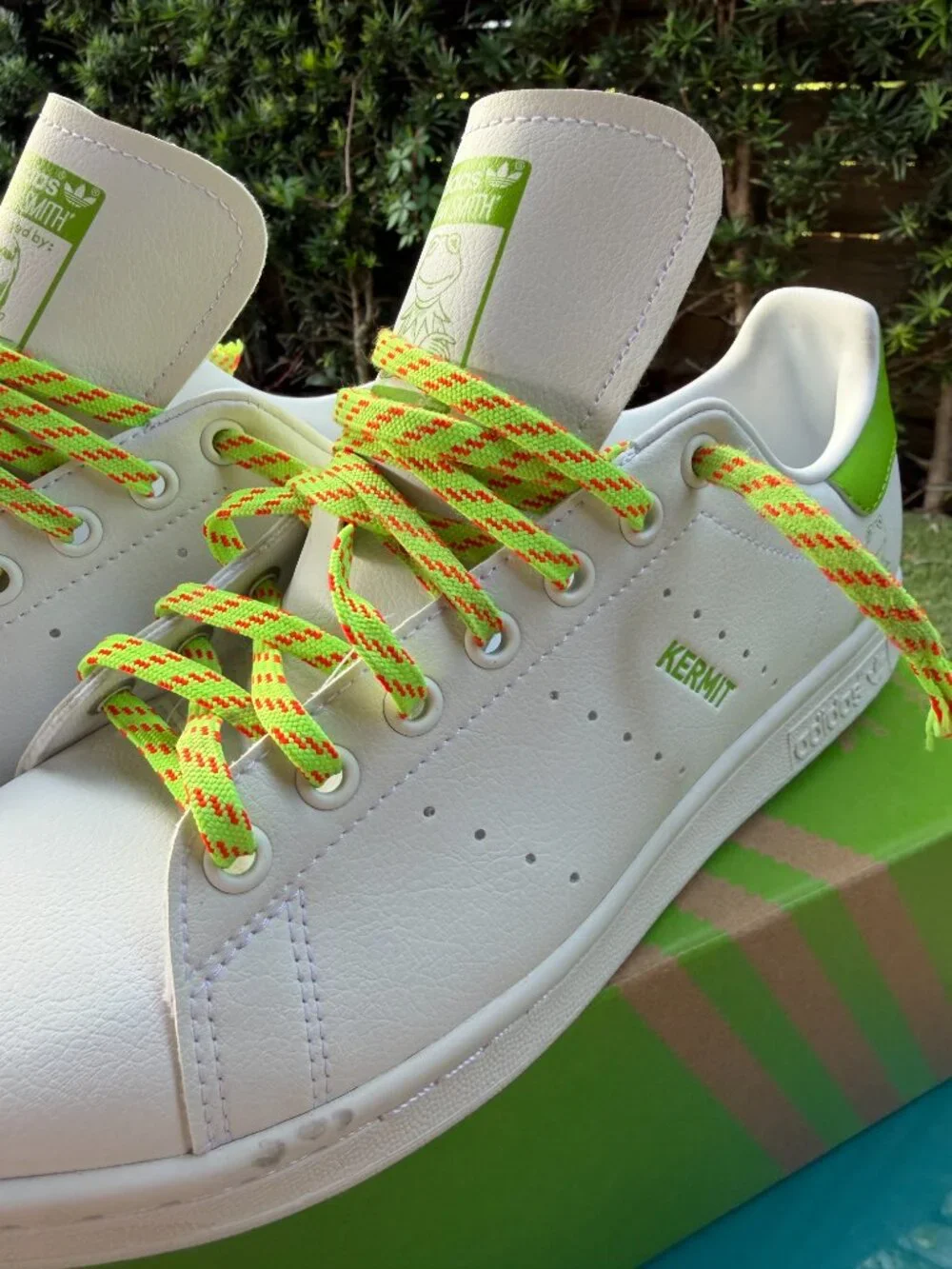 Adidas Stan Smith x Kermit Disney Sneakers Men’s 8.5 Green FX5550